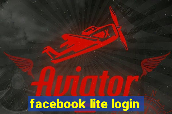 facebook lite login